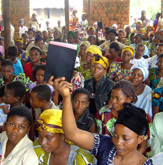 DR Congo - Three Bibles